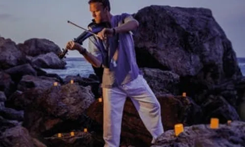 Blue Violin Candlelight Christmas
