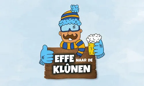 Effe naar de klûnen