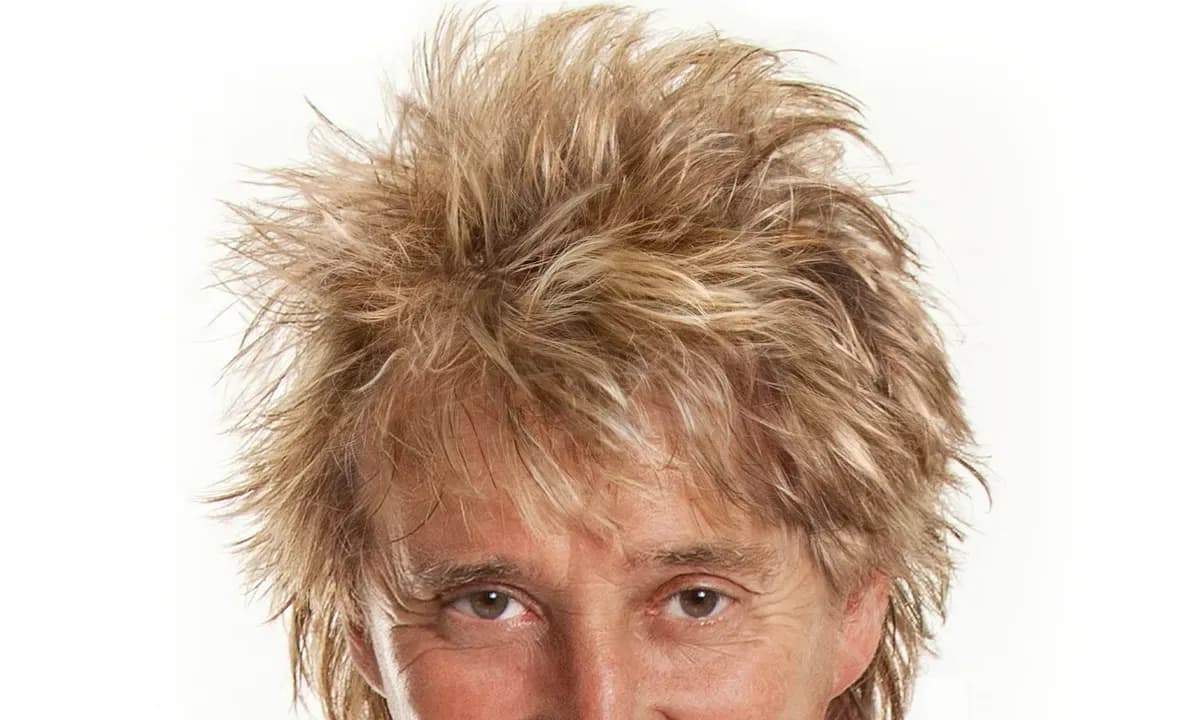 Rod Stewart tour announcement cover