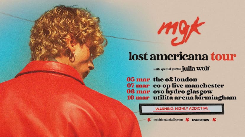 Machine Gun Kelly Announces UK Tour!