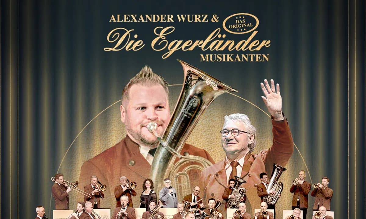 Alexander Wurz und die Egerländer Musikanten