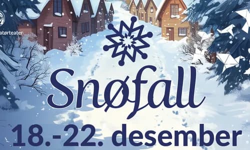 Snøfall - Teigen Scene