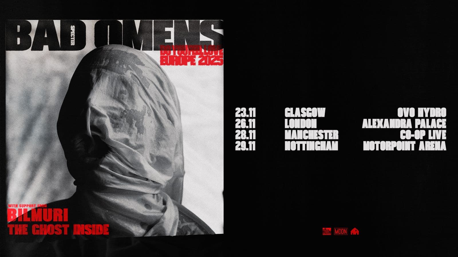 Bad Omens Announce UK Tour!