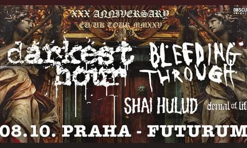 DARKEST HOUR, BLEEDING THROUGH, SHAI HULUD, DENIAL OF LIFE